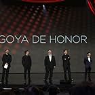 Alejandro Amenábar, Jaume Balagueró, Rodrigo Cortés, Juan Carlos Fresnadillo, Álex de la Iglesia, Paco Plaza, J.A. Bayona, and Nacho Vigalondo in Premios Goya 33 edición (2019)