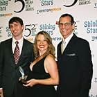 Ryan Young, Suli Holum, T. Ryder Smith, winners Drama Desk award, Outstanding Ensemble Cast, "Lebensraum", 2007