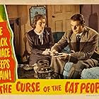 Eve March and Kent Smith in The Curse of the Cat People (1944)