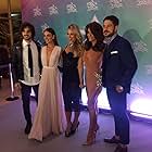 Juliana Paes, Marco Pigossi, Paolla Oliveira, Isis Valverde, and Fiuk at an event for Edge of Desire (2017)