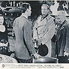 Bette Davis, Joseph Cotten, and David Brian in Beyond the Forest (1949)