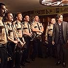 Rob Lowe, Brian Cox, Jay Chandrasekhar, Kevin Heffernan, Steve Lemme, Paul Soter, and Erik Stolhanske in Super Troopers 2 (2018)