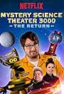 Patton Oswalt, Felicia Day, Baron Vaughn, Jonah Ray, and Hampton Yount in Mystery Science Theater 3000: The Return (2017)