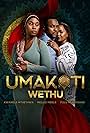 Melusi Mbele, Kwanele Mthethwa, and Fulu Mugovhani in Umakoti Wethu (2021)