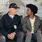 Mark Harmon and Diona Reasonover in NCIS (2003)