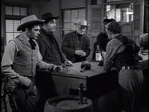 Walter Barnes, Richard Boone, Paul Lukather, and Tyler McVey in Have Gun - Will Travel (1957)