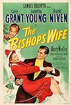 Cary Grant, David Niven, and Loretta Young in The Bishop's Wife (1947)