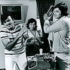 Vinod Khanna, Mehmood, and Jayshree Talpade in Qaid (1975)