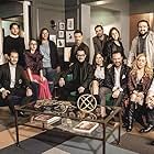 Bruno Bichir, Cecilia Suárez, Ana Claudia Talancón, Miguel Rodarte, Manolo Caro, Manuel Garcia-Rulfo, Rafael Ley, Mariana Treviño, Miguel Mier, Maria Jose Cordova, Franky Martín, Rodrigo Sebastian Gonzalez, and Camila Valero in Perfect Strangers (2018)