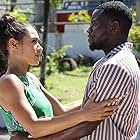 Joséphine Jobert and Leemore Marrett Jr. in Death in Paradise (2011)