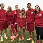 Nicole Eggert, David Chokachi, Gena Lee Nolin, Brande Roderick, Parker Stevenson, and Ronda Rousey in Battle of the Network Stars (2017)