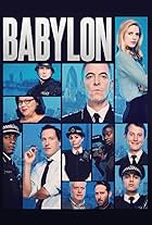 Paterson Joseph, James Nesbitt, Martin Trenaman, Bertie Carvel, Ella Smith, and Daniel Kaluuya in Babylon (2014)