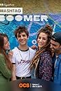 Manon Azem, Jules Sagot, Bellamine Abdelmalek, and Allison Chassagne in Hashtag Boomer (2021)