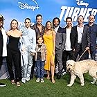 Reginald VelJohnson, Michael Horowitz, Vanessa Lengies, Matt Nix, Josh Peck, Anthony Ruivivar, Lyndsy Fonseca, Brandon Jay McLaren, Cristina Rosato, Becca Tobin, and Jeremy Maguire at an event for Turner & Hooch (2021)