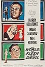 Harry Belafonte, Mel Ferrer, and Inger Stevens in The World, the Flesh and the Devil (1959)
