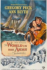 Gregory Peck and Ann Blyth in The World in His Arms (1952)