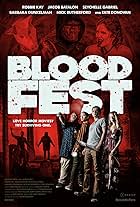 Tate Donovan, Zachary Levi, Robbie Kay, Seychelle Gabriel, and Barbara Dunkelman in Blood Fest (2018)