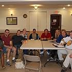 Helen Proimos, Dir. John Blenn and Eddie Money with some of the cast of "Two Tickets To Paradise"- the musical.