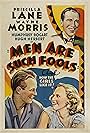 Humphrey Bogart, Priscilla Lane, and Wayne Morris in Men Are Such Fools (1938)