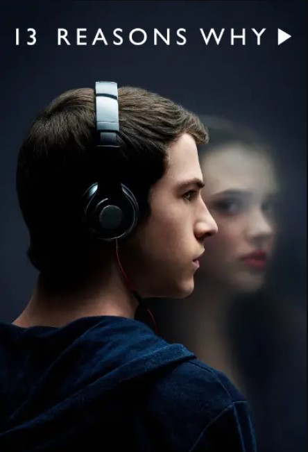 Dylan Minnette and Katherine Langford in 13 Reasons Why (2017)