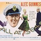 Alec Guinness and Junia Crawford in All at Sea (1957)