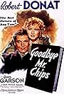 Greer Garson and Robert Donat in Adiós Mr. Chips (1939)