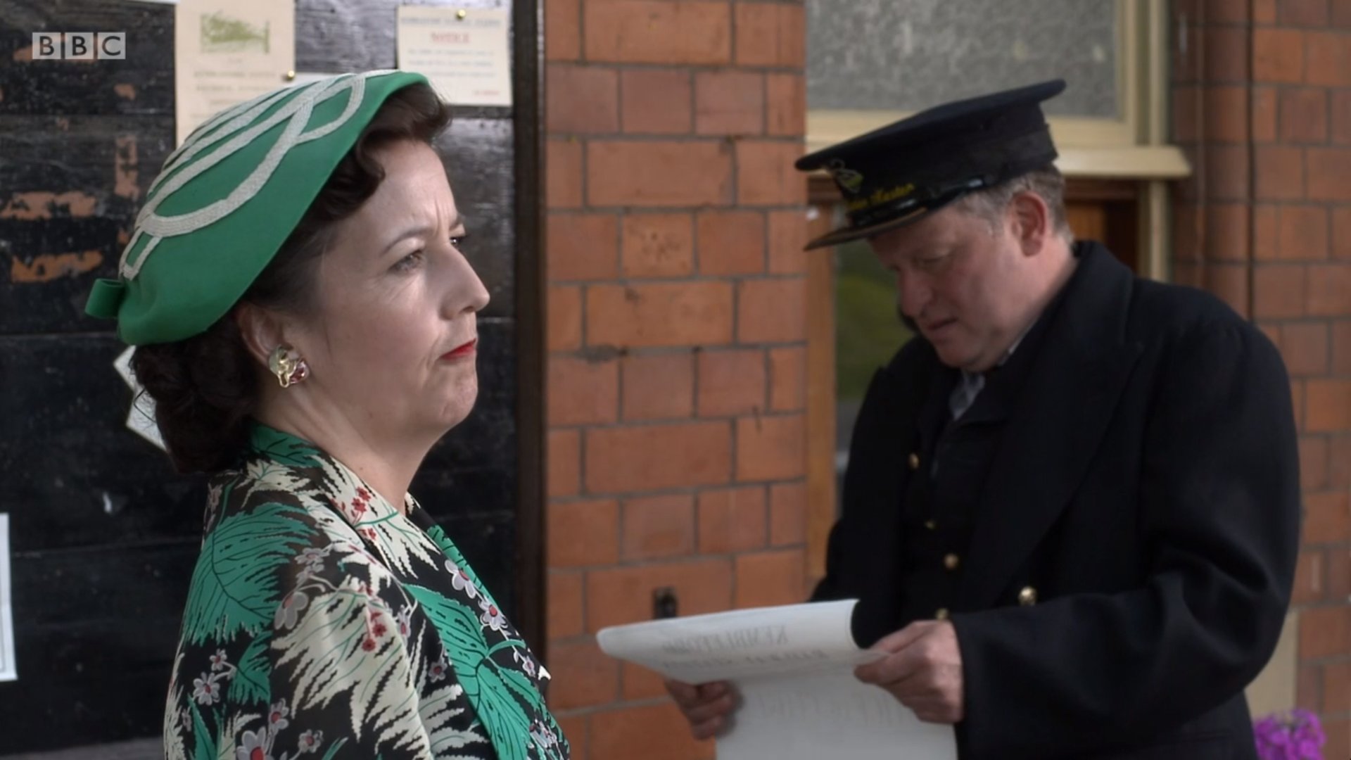 Sophie Duval and Neal Barry in Father Brown (2013)