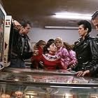 Christopher McDonald, Lorna Luft, Peter Frechette, Pamela Adlon, and Adrian Zmed in Grease 2 (1982)