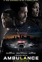 Jake Gyllenhaal, Eiza González, and Yahya Abdul-Mateen II in Ambulance (2022)