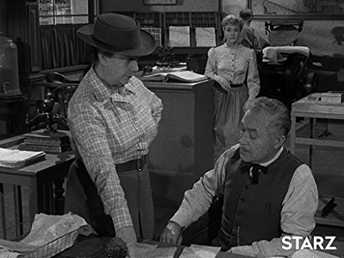 Claire Du Brey, Sue George, and Carlyle Mitchell in Tales of Wells Fargo (1957)