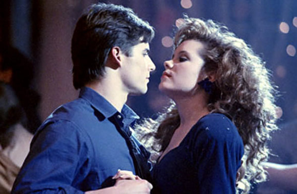 Robyn Lively and Dan Gauthier in Teen Witch (1989)