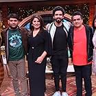 Daboo Malik, Archana Puran Singh, Armaan Malik, Sumona Chakravarti, Kapil Sharma, and Amaal Mallik in Armaan Malik & Amaal Mallik (2019)