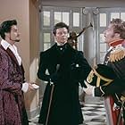 Georges Descrières, Gérard Philipe, and Gérard Séty in The Red and the Black (1954)