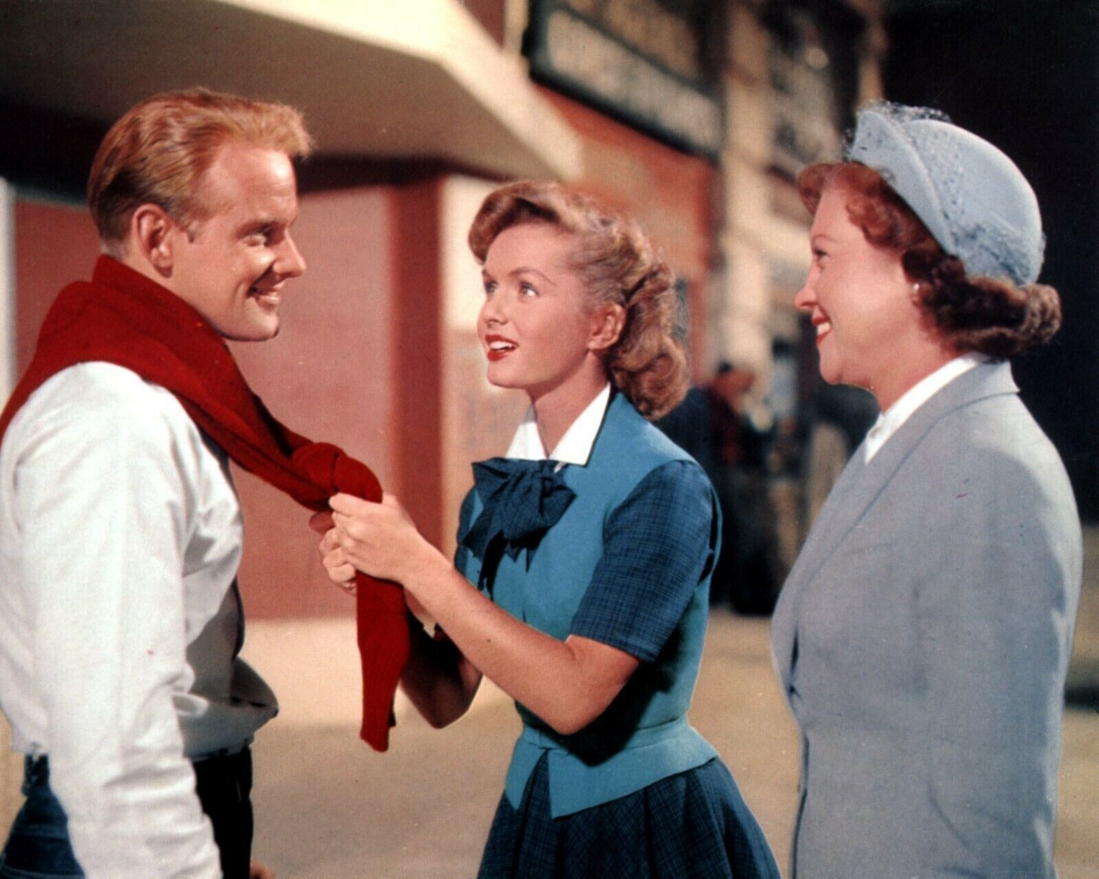 Debbie Reynolds, Bob Fosse, and Lurene Tuttle in Give a Girl a Break (1953)