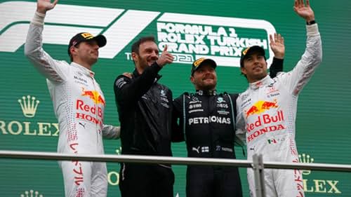 Sergio Pérez, Valtteri Bottas, and Max Verstappen in 2021 Turkish Grand Prix (2021)