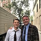 With Ben McKenzie (Jim Gordon) on set of GOTHAM