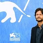 Andrea Sartoretti attends a photocall for "Monte/Mountain" during the 73rd Venice Film Festival