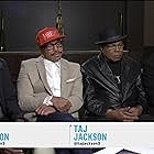 Jackie Jackson, Marlon Jackson, Tito Jackson, and Taj Jackson in E! News (1991)