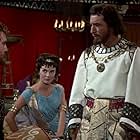 David Farrar, Donald Houston, and Anne Wakefield in The 300 Spartans (1962)