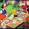 Ikue Ôtani, Lisa Ortiz, Eric Stuart, and Veronica Taylor in Gekijôban Poketto Monsutâ Kesshôtô no Teiô Entei (2000)