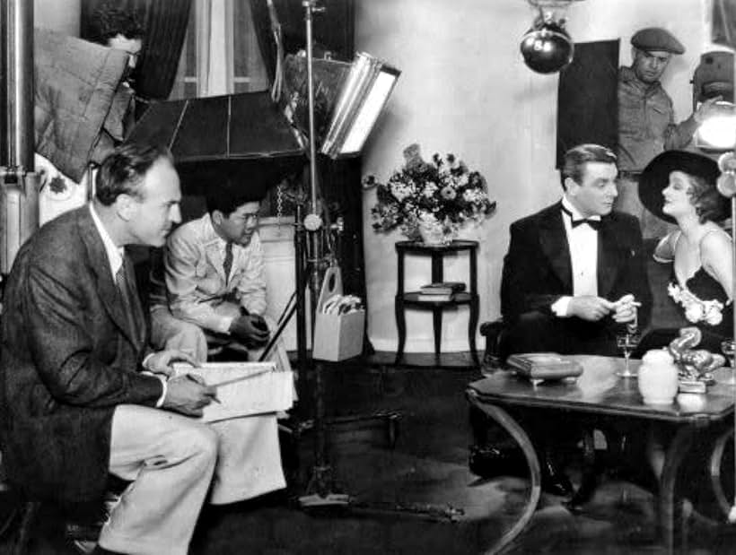Myrna Loy, James Wong Howe, and W.S. Van Dyke in The Thin Man (1934)