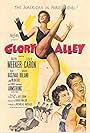 Louis Armstrong, Leslie Caron, and Ralph Meeker in Glory Alley (1952)