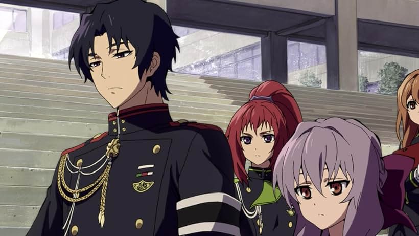 Yûichi Nakamura and Saori Hayami in Seraph of the End (2015)