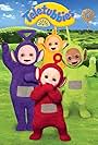 Jim Broadbent, Jane Horrocks, Fearne Cotton, Teresa Gallagher, David Walliams, Rochelle Humes, Olly Taylor, Daniel Rigby, Nick Kellington, Rebecca Hyland, Luisa Guerreiro, Rachelle Beinart, Jeremiah Krage, Rob Rackshaw, and Ralph Reay in Teletubbies (2015)