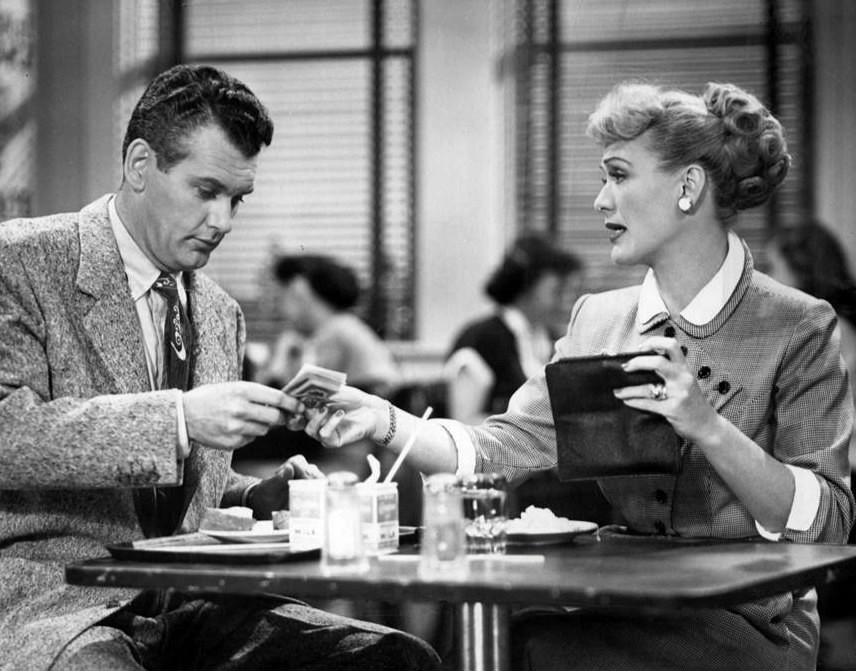 Eve Arden and Robert Rockwell in Our Miss Brooks (1956)