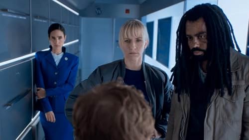 Jennifer Connelly, Mickey Sumner, and Daveed Diggs in Snowpiercer (2020)
