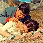 Rajesh Khanna and Sharmila Tagore in Aradhana (1969)