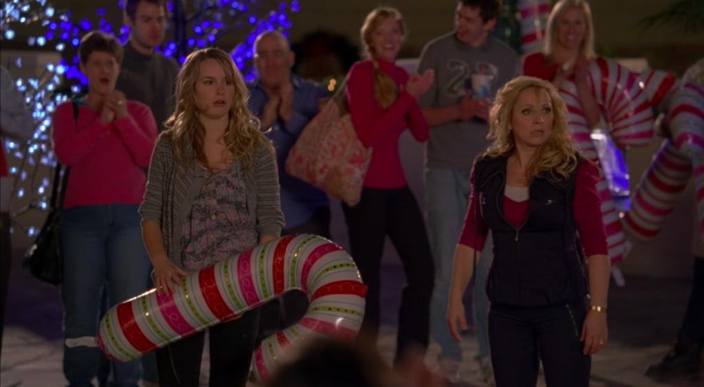 Leigh-Allyn Baker and Bridgit Mendler in Good Luck Charlie, It's Christmas! (2011)