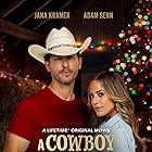 Jana Kramer and Adam Senn in A Cowboy Christmas Romance (2023)