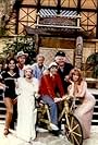 Jim Backus, Bob Denver, Alan Hale Jr., Judith Baldwin, Russell Johnson, Natalie Schafer, and Dawn Wells in The Castaways on Gilligan's Island (1979)